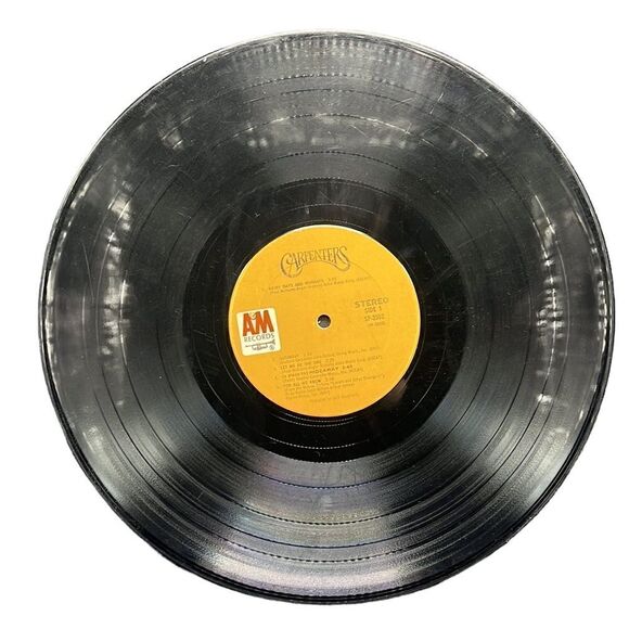 Carpenters Vinyl Record Envelope Cover A&M Records Vintage Music 70s - Picture 6 of 10